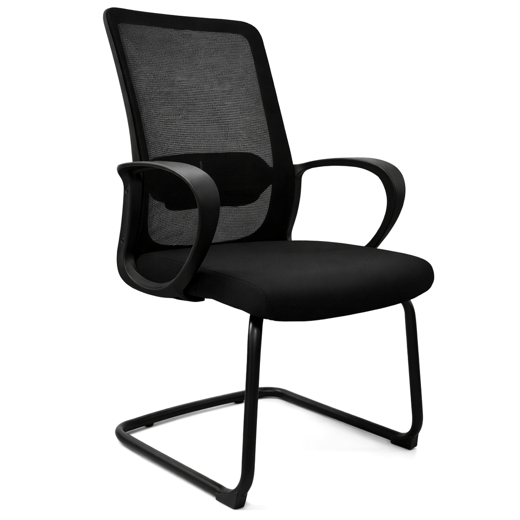 Chaise visiteur noire